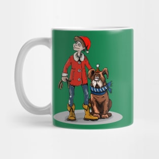 Christmas Dog Holiday Fun Funny Dog Lover Mug